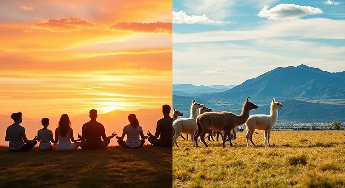 World Meditation Day and International Year of Camelids